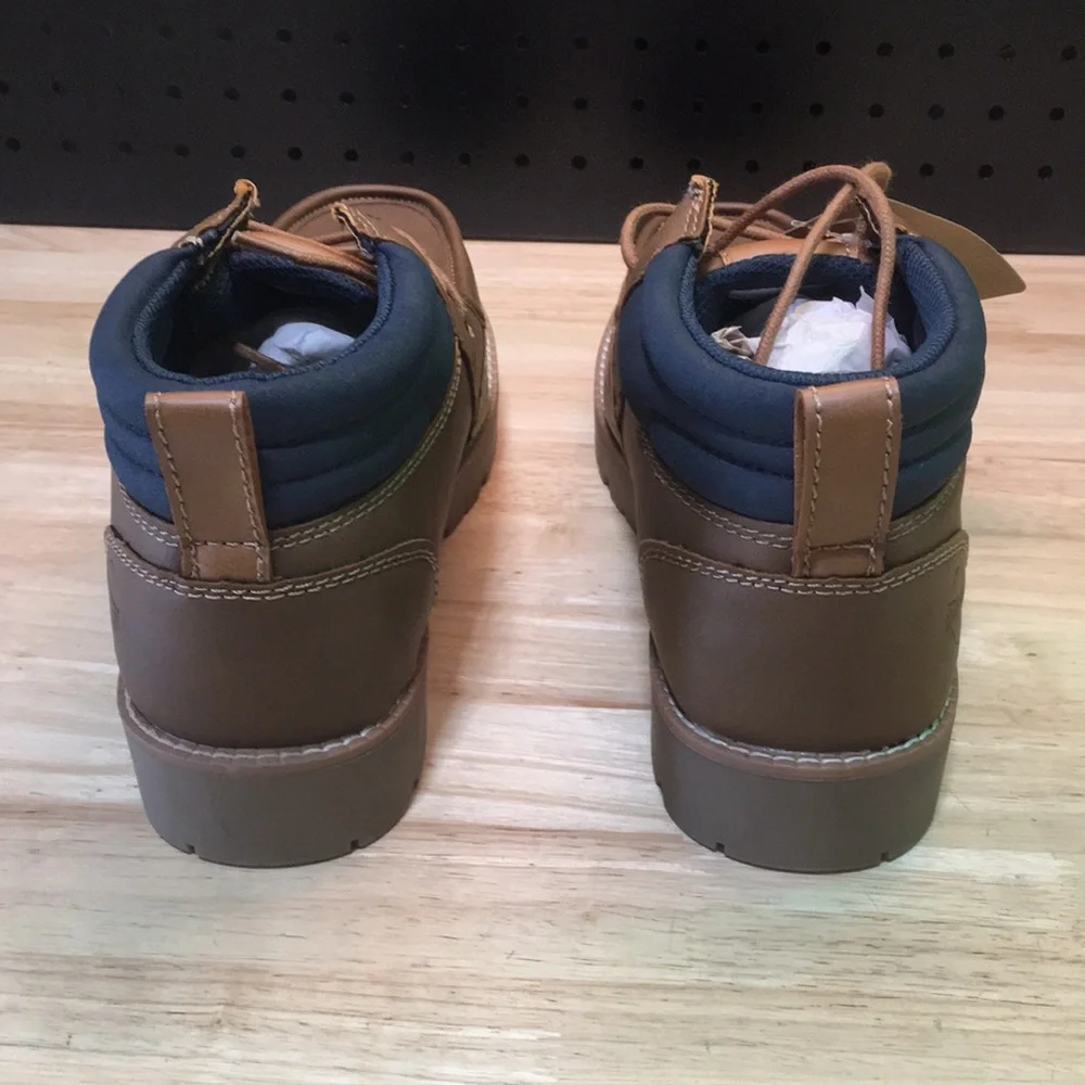 New WB Weatherproof Men's Tan Chukka Boots